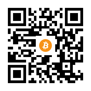 bitcoin:3BgtQcyA9zFGbG8yhx7JmX7RHGkKH442jL black Bitcoin QR code