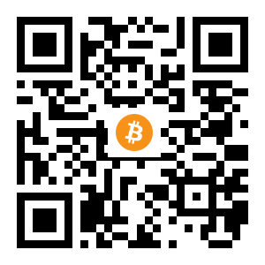 bitcoin:3BiPJw1Fefd4Rtdj6tQw8kU1RjQ8yFCHUY black Bitcoin QR code