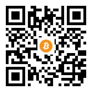 bitcoin:3Bj3YSsdKEMkoXnJbaf71RPVENDwHui2nt black Bitcoin QR code