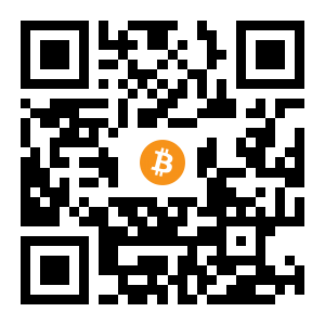 bitcoin:3BqSvmrVa8hQ2iiXEjtAHXMda1WzACoULj black Bitcoin QR code