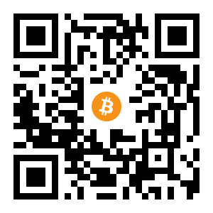bitcoin:3Bs3iBGrTMvK1wWBRhSDfo6H2QTEgkjAXD black Bitcoin QR code