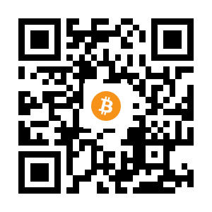 bitcoin:3Bs9TuJvFpLnjGdfkWz4KXTYzw31g41Ns9 black Bitcoin QR code