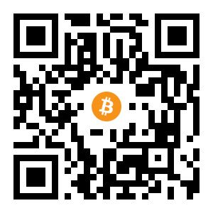 bitcoin:3BspdBC7Q2tnnjDwmt71M2Cz3wxRuBPRRk black Bitcoin QR code