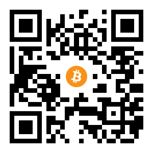 bitcoin:3BvDyqTvifxRcdT72qEKJBsL6fwbBMqk9Z black Bitcoin QR code