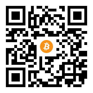 bitcoin:3Bw8c5GkG1116iw7C6cTH38enGJC3jsmTC black Bitcoin QR code