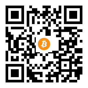 bitcoin:3BwH1GMAGaYUAzE5STjThG9aZSH8w4EoxC black Bitcoin QR code