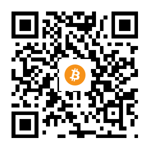 bitcoin:3BwVpEcu7SouZmZp8DfHthke4PmCkEqsNy black Bitcoin QR code