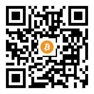 bitcoin:3Bxejh4nAY7AK6quyiGFoM1uY2DtyXjvrT black Bitcoin QR code
