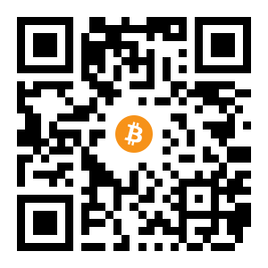 bitcoin:3BxigPGvnRBY8GjPSs1qiccngT7onvA3yY black Bitcoin QR code