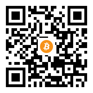 bitcoin:3By2MEjNoH1nbH7CtQeYZevSNVdFB3pQWs black Bitcoin QR code