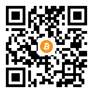 bitcoin:3ByBUGHxBaSi6dKgM4oaQXaW3u93XH5Nn7 black Bitcoin QR code