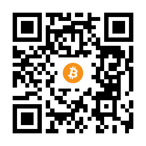 bitcoin:3ByWrUteaTo1ohaDHXWPBTDwDQsxubWrzk black Bitcoin QR code
