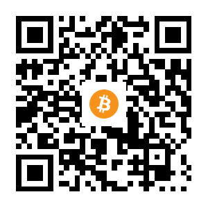 bitcoin:3C26SvMG5XpVs44EP9vFbPnqDn6PAib9Yx black Bitcoin QR code