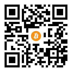 bitcoin:3C3BdQgGjyqTFzG6eCMxsorzfBscQ9niGq black Bitcoin QR code