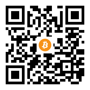 bitcoin:3CC5zoxhwD7W4BYzU8BzSc9pM9rr1AB6Hr black Bitcoin QR code