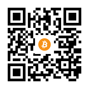 bitcoin:3CDvFNt51YeL7bhQCeMsxCragHaQ4YCqQm black Bitcoin QR code