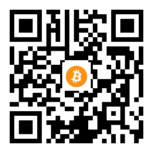 bitcoin:3CFGZkMcSqz3ZkSfWV1ekiwkbQC8SuyXJq black Bitcoin QR code