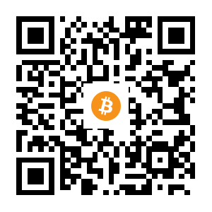 bitcoin:3CFRN3JwrTRtMXNYBPQraUsy8VT5GBgd6B black Bitcoin QR code