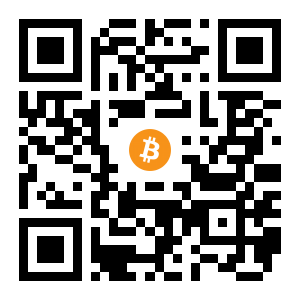 bitcoin:3CFwTxiMY9zEP8LMcnzhwxWR354Nu2JyTc black Bitcoin QR code