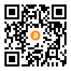 bitcoin:3CGrXKFvfyb3K2kthKJZwmne5q3LDhdTyN black Bitcoin QR code