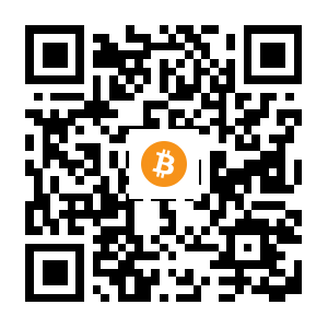 bitcoin:3CJ5poFnDu6bNL2FjdGCUrsa9ggj1zCQs1 black Bitcoin QR code