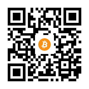 bitcoin:3CKhfXHhJRwRSmhXP9zGccWzcFcJMreyGa black Bitcoin QR code