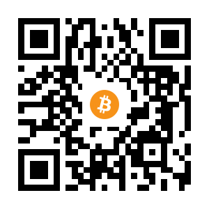 bitcoin:3CKxRjDEGtFQEeWGUr7fxf6VsUT7Z61k2w black Bitcoin QR code