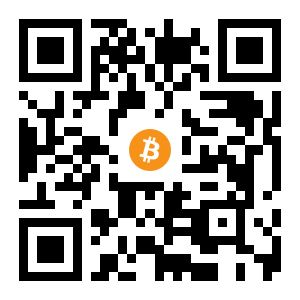 bitcoin:3CQnCDKy1iebhsuMWd1kUh2SBYUaZ2Qzgj black Bitcoin QR code