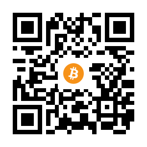 bitcoin:3CS8E3JiVHVxCxrUggvGzMyLk8HWc81E3e black Bitcoin QR code