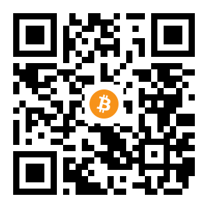 bitcoin:3CTqNdm7BkoLzyWXmtRNopydAD9SnijFfN black Bitcoin QR code