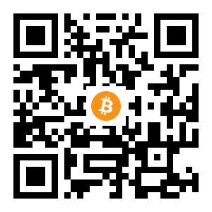 bitcoin:3CUX3rywseHmbhKcdheBE9wNzwBXqWWmoh black Bitcoin QR code