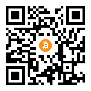 bitcoin:3CVzwvhfbhk2oc8TyMMJWzkM9NJTsB7jMu black Bitcoin QR code