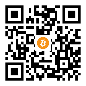 bitcoin:3CYJwJ3zbnxYwefS8SGQAQ6kyb7bKNUamh black Bitcoin QR code