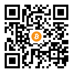 bitcoin:3Cc7rEbS6QFs7LTR78xer54NvStRnZztMa black Bitcoin QR code