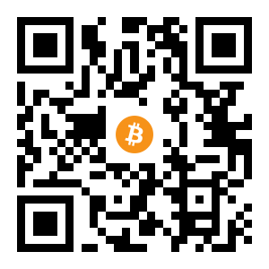bitcoin:3CdWDFhkZ4iWwkJ1PTneyEj4SVFwF4hDE5 black Bitcoin QR code