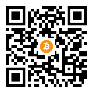bitcoin:3CdoJLRznFDxj3cBcqGszeWHZ9En2fzLbs black Bitcoin QR code