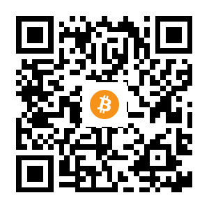 bitcoin:3CedQ9k2VUeht6jMBG1UX5Y2kmWXJ3pFN9 black Bitcoin QR code