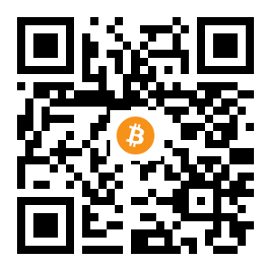bitcoin:3Cg3M3DRwrMSN9VSktFZVU1WiYxB6K8RiY black Bitcoin QR code