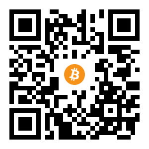 bitcoin:3CiR1exSoNyT6iUtzv24FSePR847LSrGYb black Bitcoin QR code