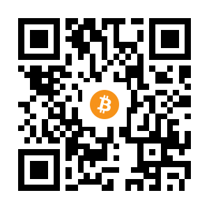 bitcoin:3CjRSsrV5E3npwzREhSRHihzwUsYPgnxqS black Bitcoin QR code