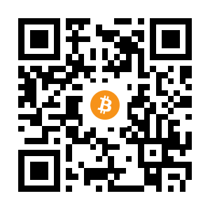 bitcoin:3CjTCRqXFGY7YuJ7sNBSAXfPMPkBgWajqP black Bitcoin QR code