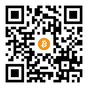 bitcoin:3CnYR9SxkRvJpQEUE5tACfnchVEeLApY2e black Bitcoin QR code