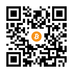 bitcoin:3CnjHgHoUfb6h9TKpWbT6tEvS3CreMJqUF black Bitcoin QR code