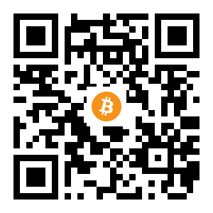 bitcoin:3CoDD6B5pTRzRMKAaAwbgWTvDk1SrUSmGk black Bitcoin QR code