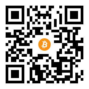 bitcoin:3CroTKo4SwtoqB5PLmwk2tjEBVVi15BFNQ black Bitcoin QR code