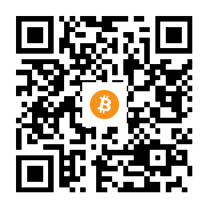 bitcoin:3CsdcrX6rRw9PciPfqW8eR7noNuEA46AD5 black Bitcoin QR code