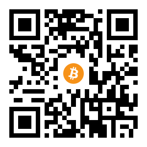 bitcoin:3CsvRH1HuUx7vhQ76GcQGxhDEqbqruEzCM black Bitcoin QR code