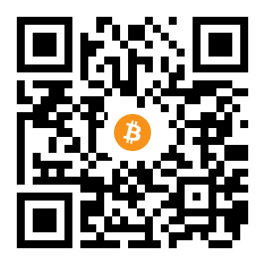 bitcoin:3CwZ1oMTQDMtJWdUqfuRd2FoTvMrcCcWs8 black Bitcoin QR code