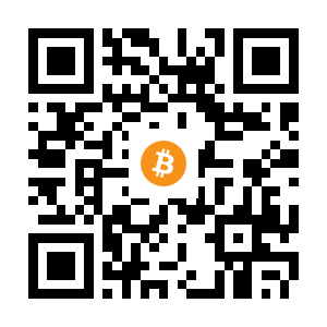 bitcoin:3CwbaMfNnoanvnswRt1rKG8u7kvifAGjpH black Bitcoin QR code