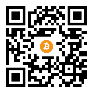 bitcoin:3CweXuzZiHS1jZxouGpc5XXAwdrswhoSVN black Bitcoin QR code